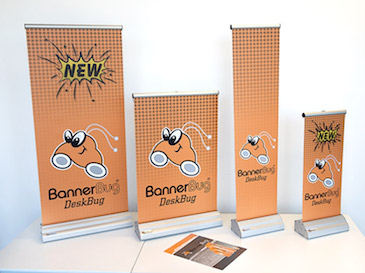 Pull-up Banners - Australian made - Pull up banner Model: Banner Bug - 1200 x 2170 mm