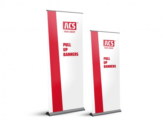 Pull-up Banners - Australian made - Pull up banner Model: Pix 80 - 2170 x 800 mm